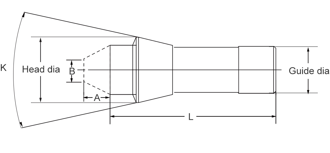 Long nose collet sketch