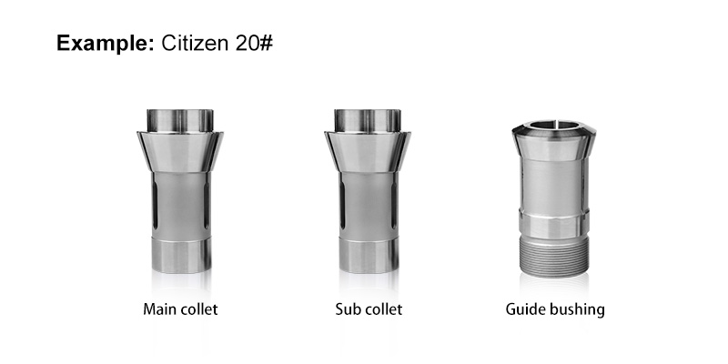 swiss collets and guide bushings