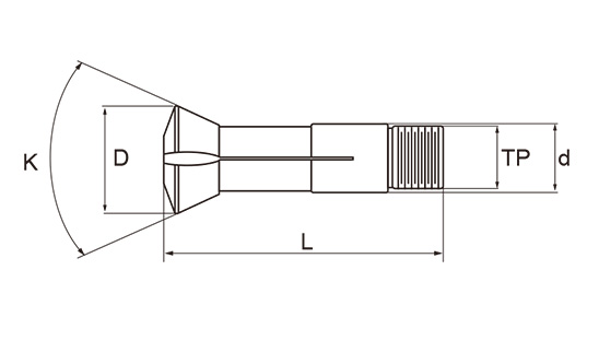 GUIDE BUSH SIZE