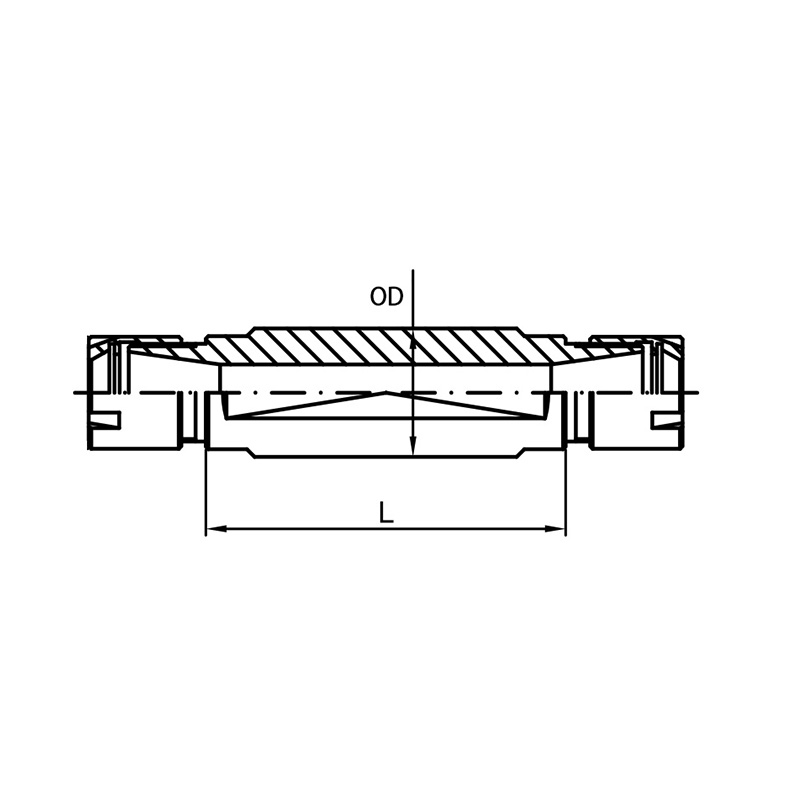 diagram of collet sleeve